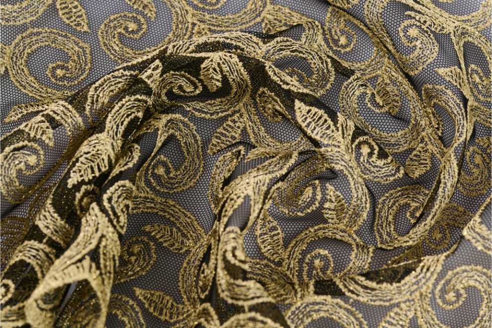 Glittery Tulle Brode - 2